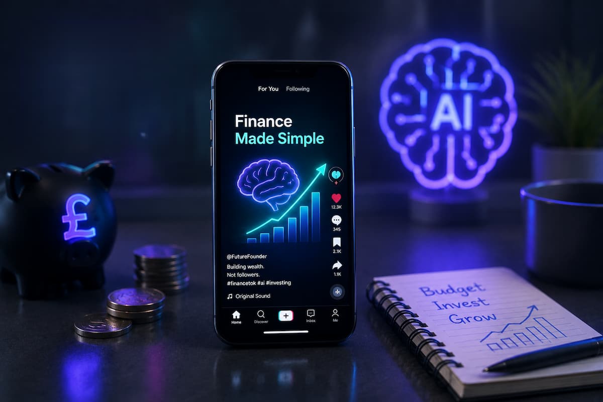The TikTok Treasury: Why the UK’s Next Generation of Founders is Turning to Social Media and AI for Financial Literacy